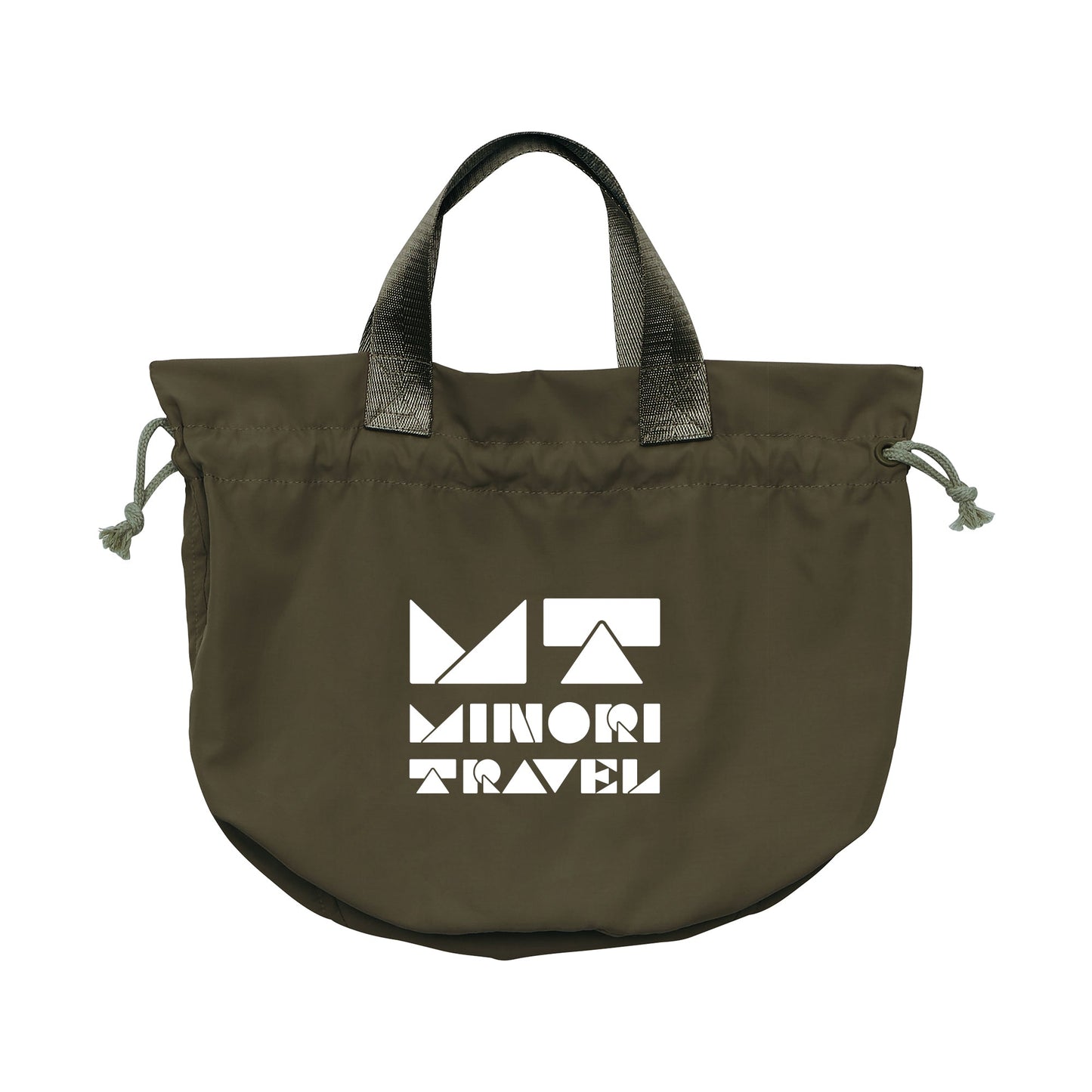 そこそこ入る巾着バッグ