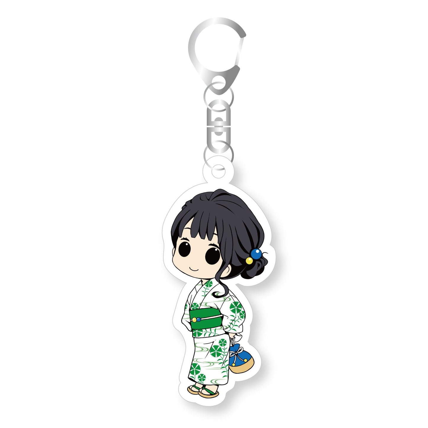 浴衣みのりんのアクリルキーホルダー