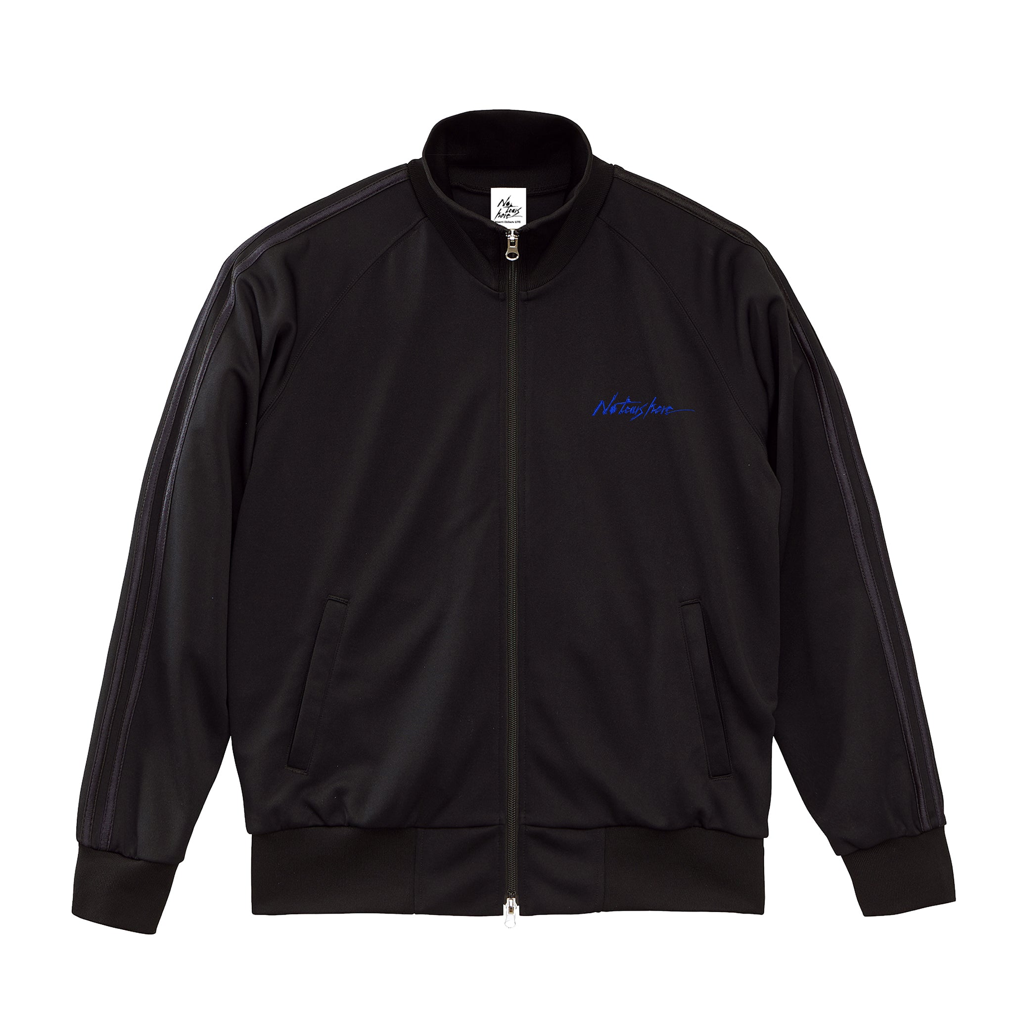 No tears here – Track Jacket (Black / Blue)