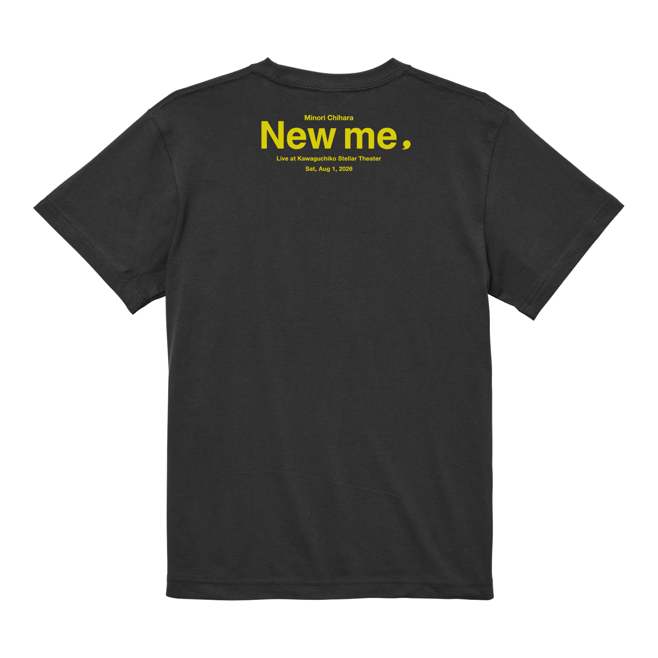 New me, — Logo T-Shirt (Black)