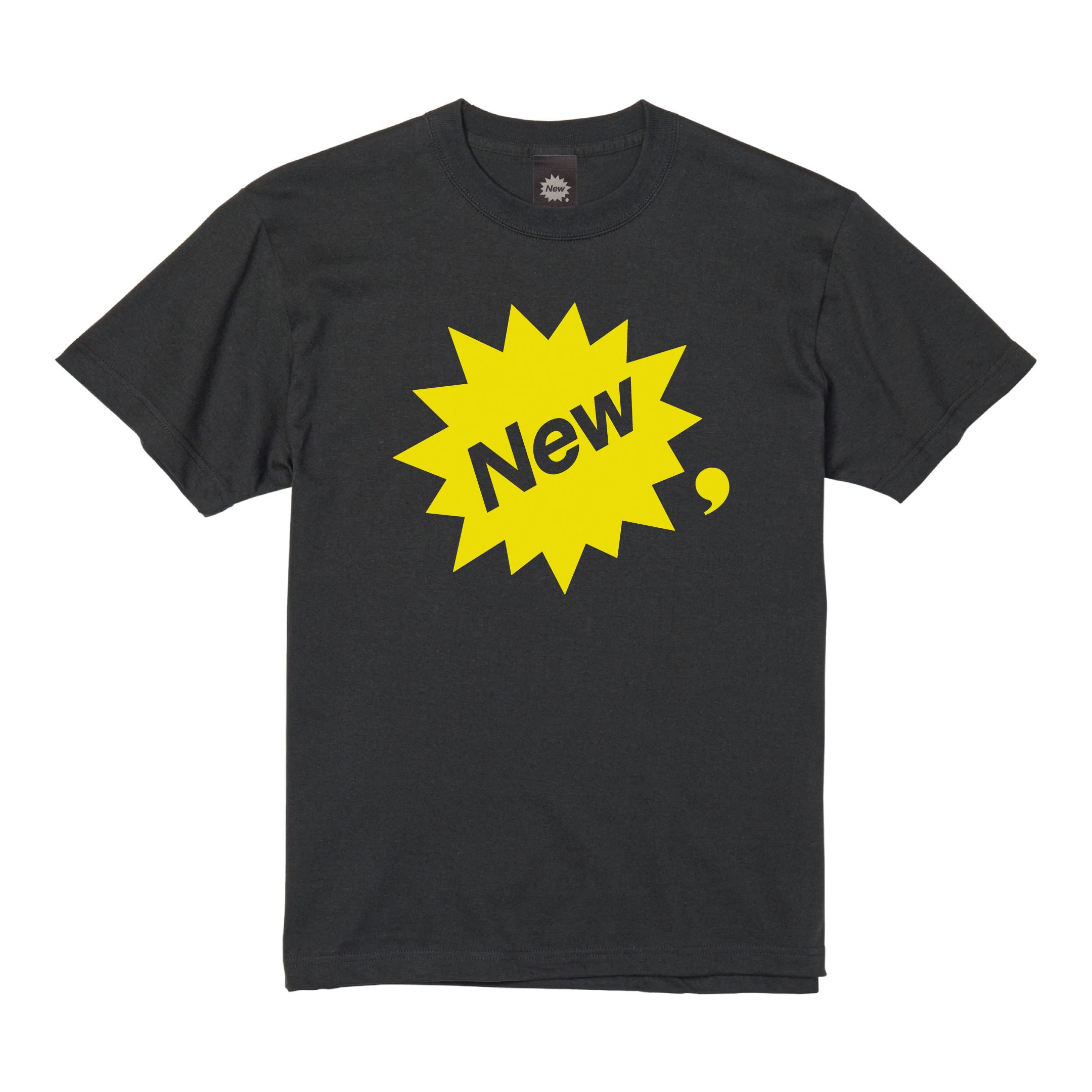 New me, — Logo T-Shirt (Black)