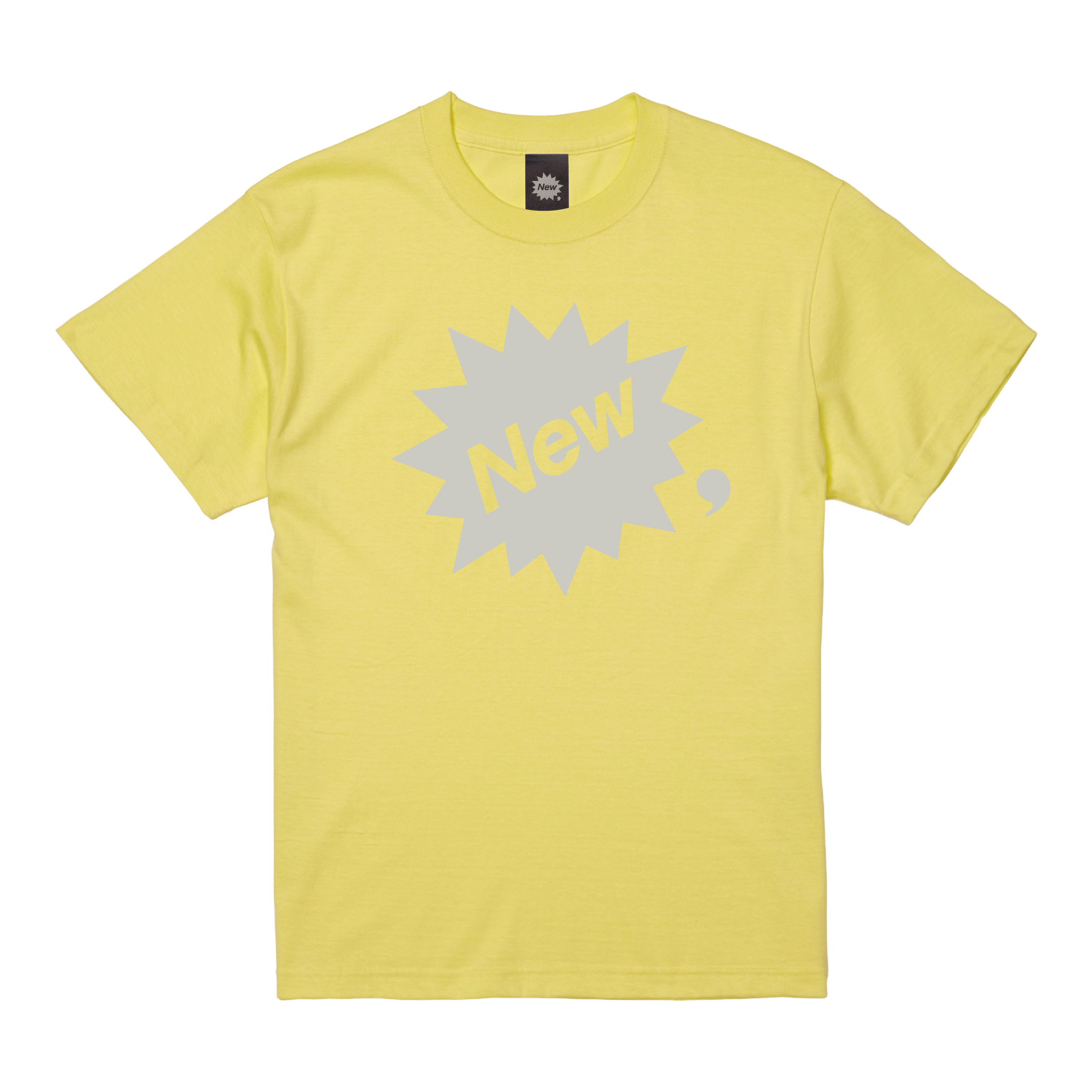 New me, — Logo T-Shirt (Yellow)