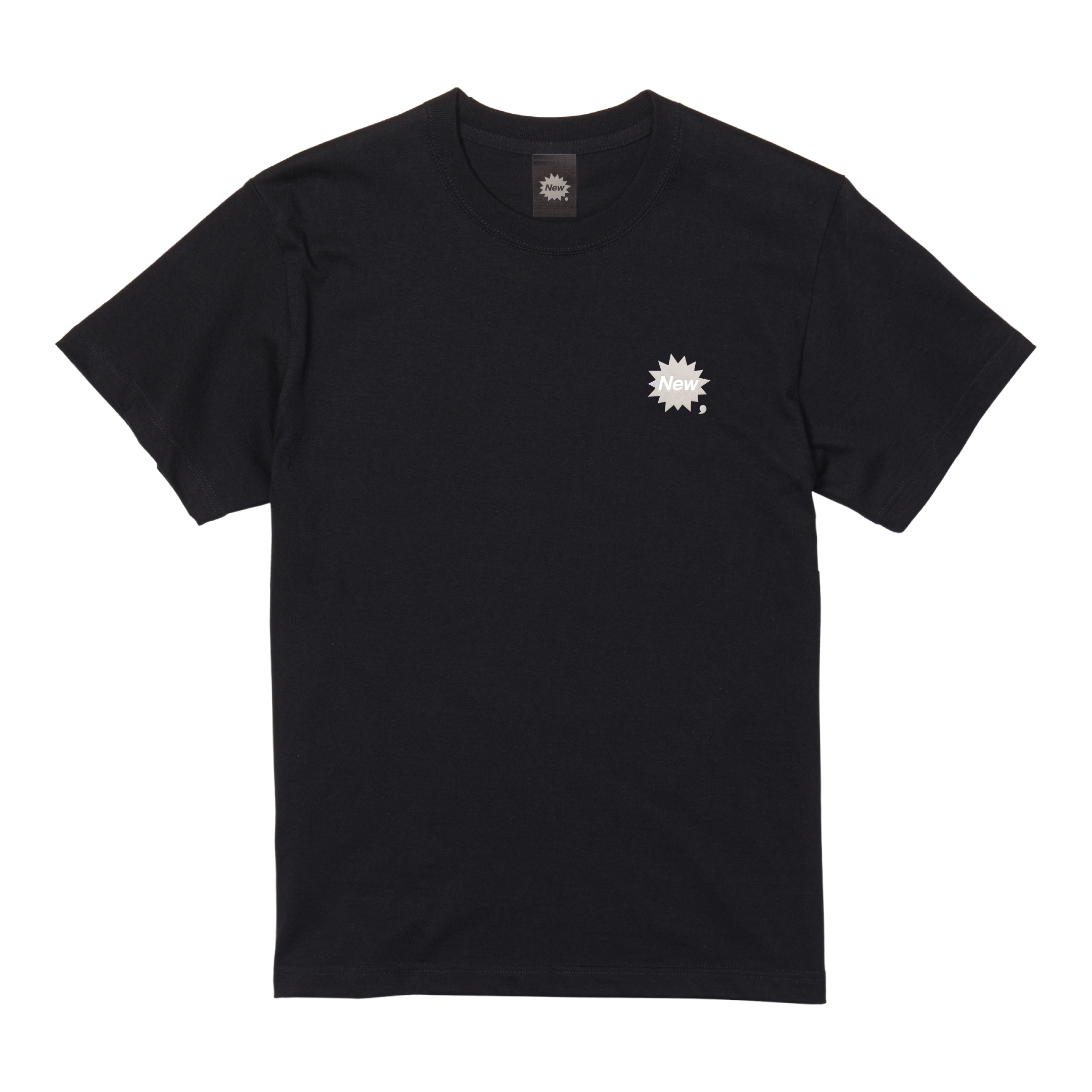 New me, — Mini Logo T-Shirt (Black)