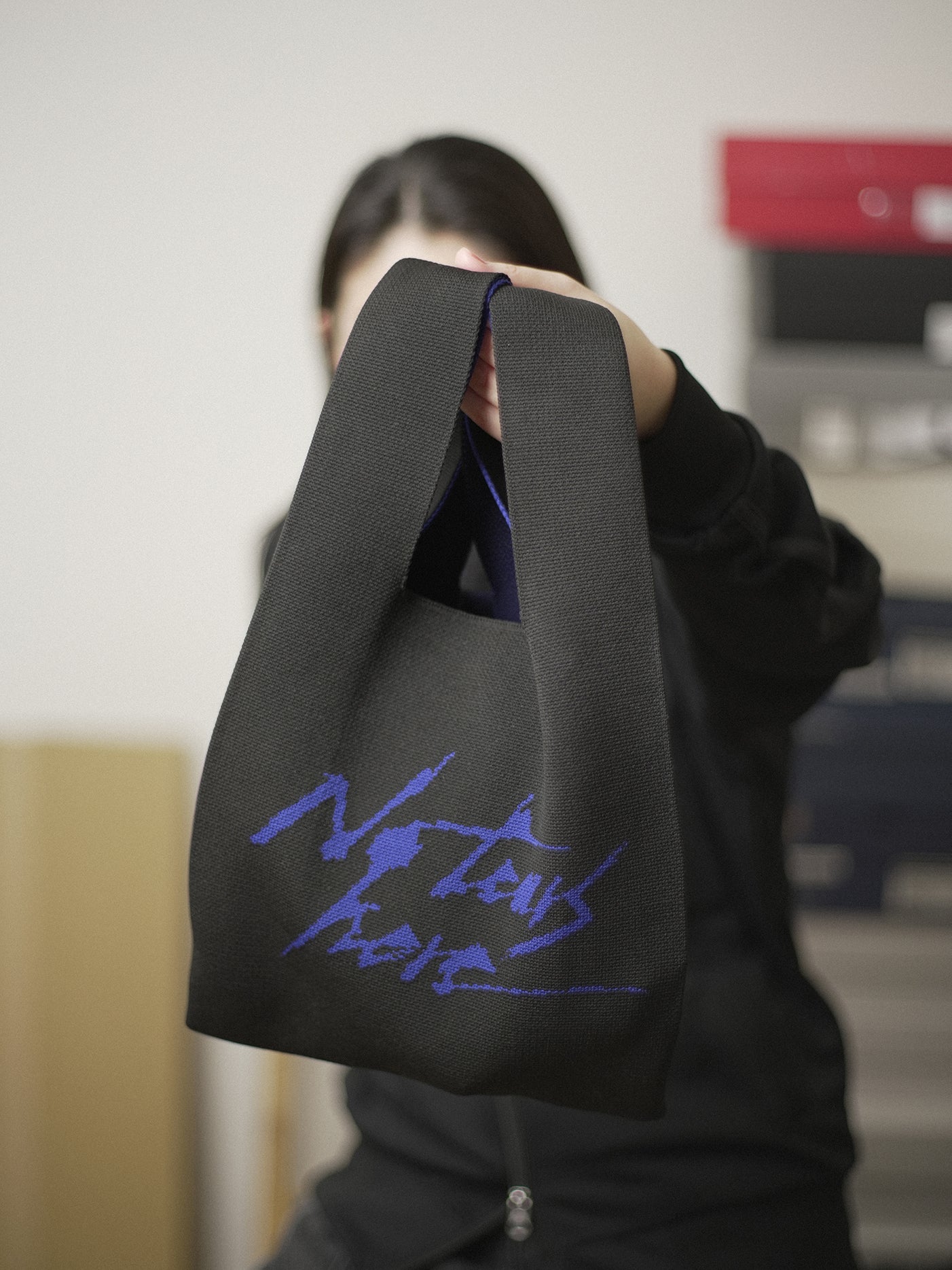 No tears here – Knit Tote Bag