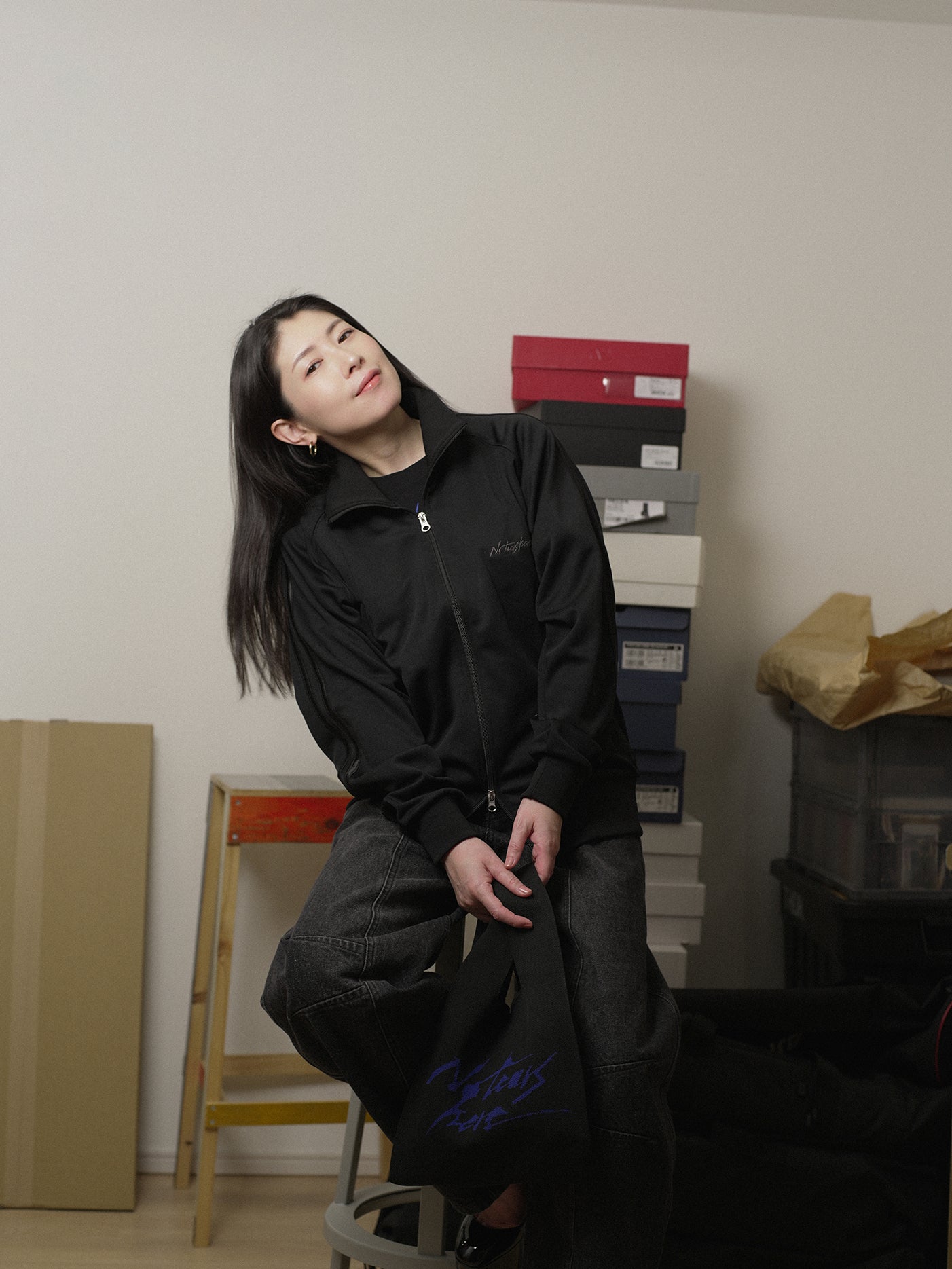 No tears here – Knit Tote Bag