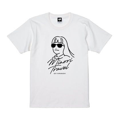 サングラスをかけたミノリTシャツ