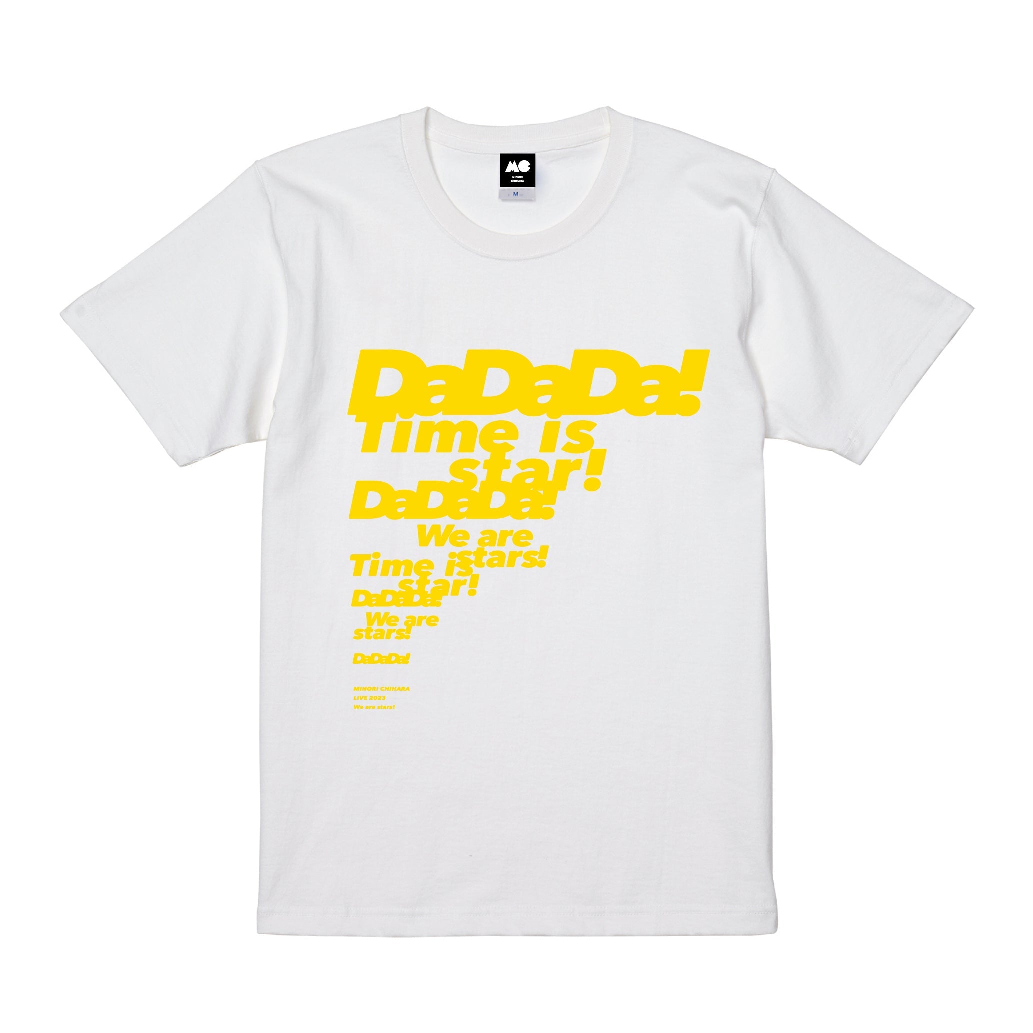 We are stars! – Da Da Da! Tシャツ (Yellow)