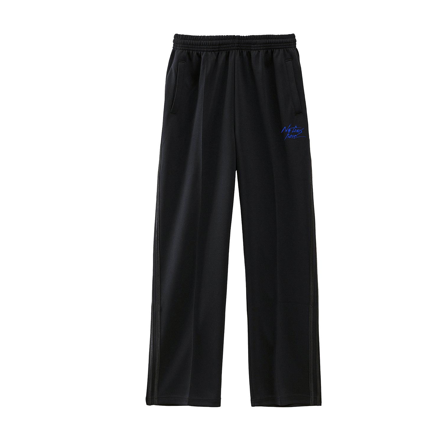 No tears here – Track Pants (Black / Blue)