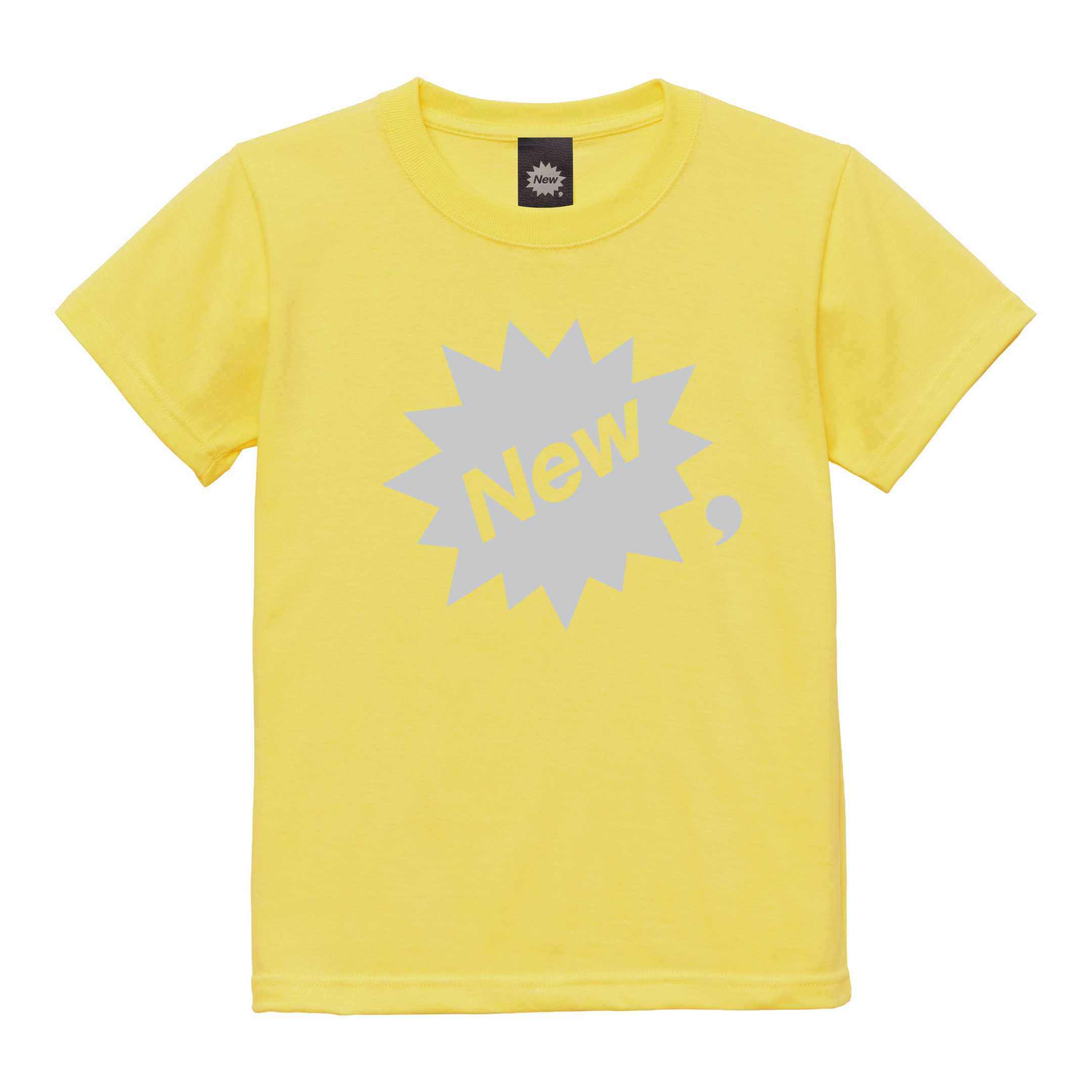 New me, — Kids' Logo T-Shirt (Yellow)