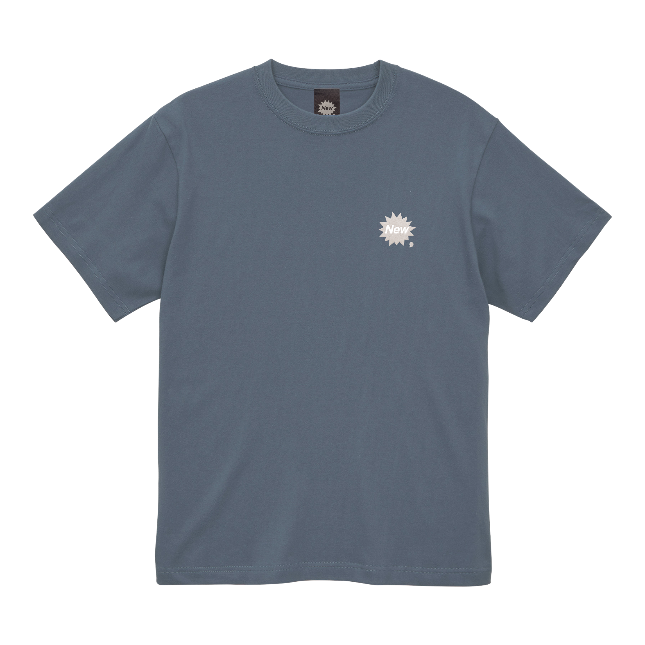 New me, — Mini Logo T-Shirt (Blue)
